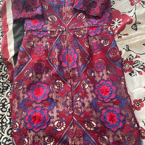 Fashio nova state of the art crochet dress size large. - Picture 2 of 6